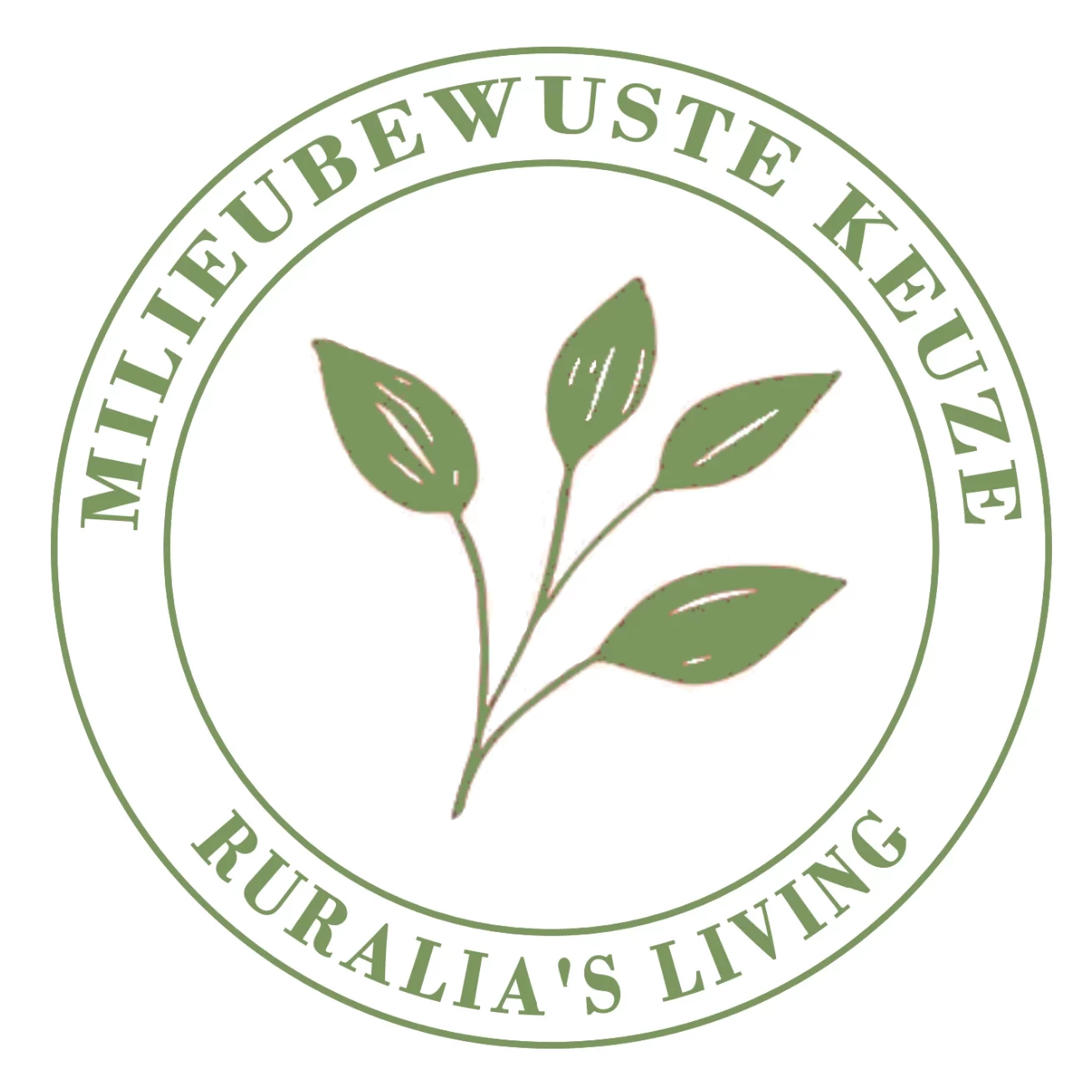 Duurzaamheids logo Ruralia's Living